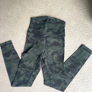 Lululemon camouflage leggings